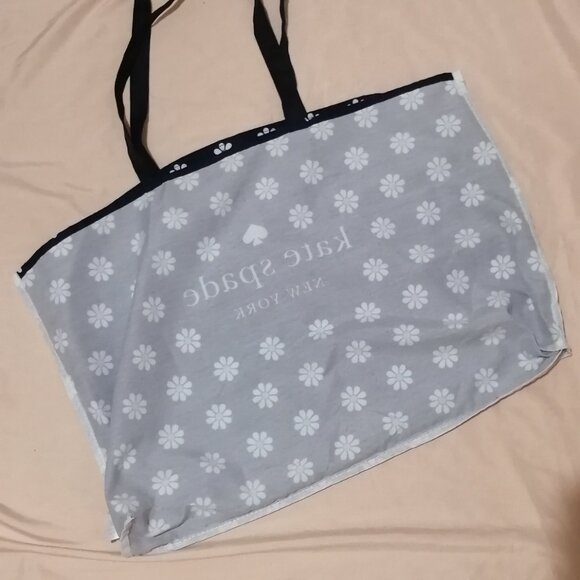 Kate Spade Large Fabric Carry All Tote Bag, Daisy Print - Picture 8 of 9